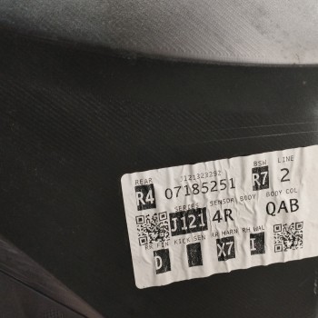 Recambio de paragolpes trasero para nissan qashqai iii (j12) 1.3 dig-t referencia OEM IAM J121323292 07185251 