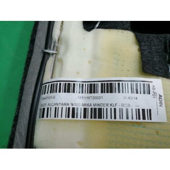 Recambio de asientos traseros para nissan micra v (k14) 1.0 12v cat referencia OEM IAM  ALCANTARA Y CUERO 