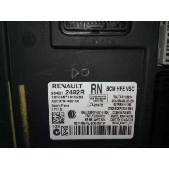 Recambio de modulo electronico para renault kadjar xmod 4x4 referencia OEM IAM 284B12492R A2C97914800100 