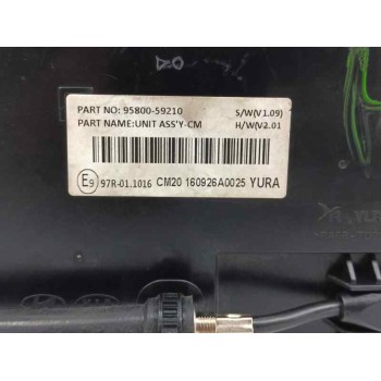 Recambio de modulo electronico para hyundai h350 kasten 2.5 crdi cat referencia OEM IAM 9580059210  