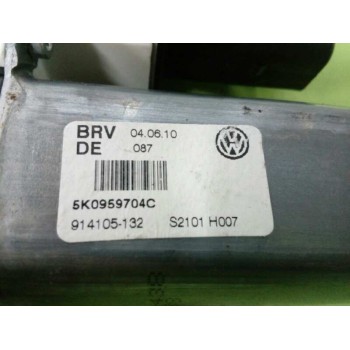 Recambio de motor elevalunas trasero derecho para volkswagen golf vi (5k1) advance referencia OEM IAM 5K0959704C 914105132 