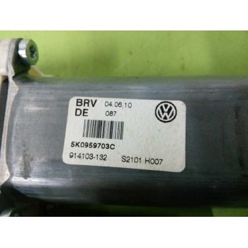 Recambio de motor elevalunas trasero izquierdo para volkswagen golf vi (5k1) advance referencia OEM IAM 5K0959703C  