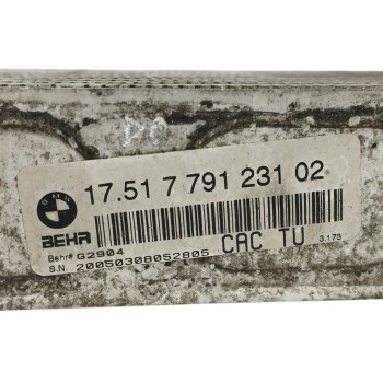 Recambio de intercooler para bmw x5 (e53) 3.0d referencia OEM IAM 17517791231  