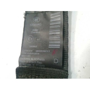 Recambio de cinturon seguridad delantero derecho para citroën c5 station wagon 2.0 hdi fap cat (rhr / dw10bted4) referencia OEM 