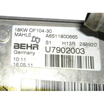 Recambio de enfriador aceite motor para mercedes-benz clase c (w204) familiar c 220 t cdi blueefficiency (204.202) referencia OE