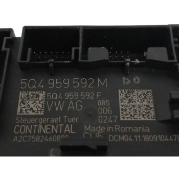 Recambio de modulo electronico para seat leon st (5f8) 1.5 16v tsi act referencia OEM IAM 5Q4959593M UNIDAD CONTROL DE PUERTA A2