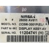 Recambio de pantalla multifuncion para nissan primera berlina (p12) 2.2 16v turbodiesel cat referencia OEM IAM 28090AV611  