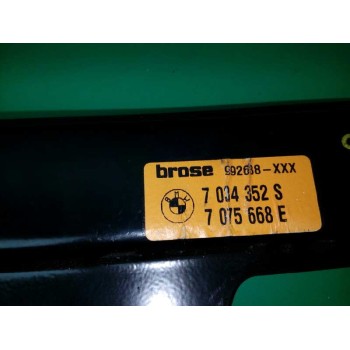 Recambio de elevalunas delantero derecho para bmw serie 5 berlina (e60) 530d referencia OEM IAM FUNDA 51337184384 