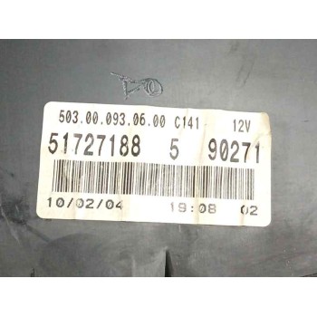 Recambio de cuadro instrumentos para fiat doblo cargo (223) 1.9 jtd sx furg. panorama referencia OEM IAM 51727188 503000930600 