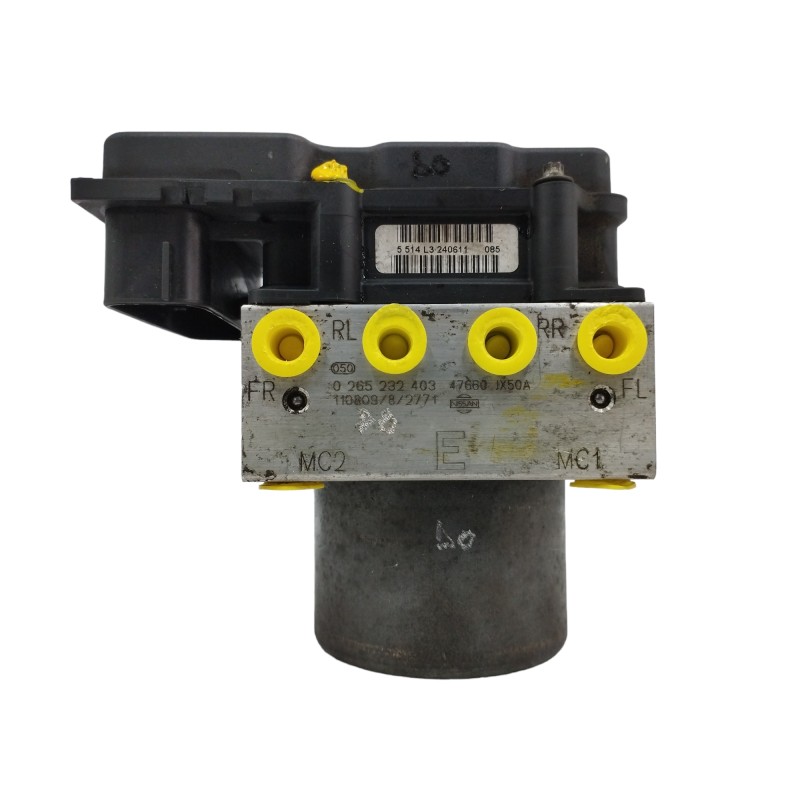Recambio de abs para nissan note (e11, ne11) 1.5 dci referencia OEM IAM 47660JX50A 0265232403 