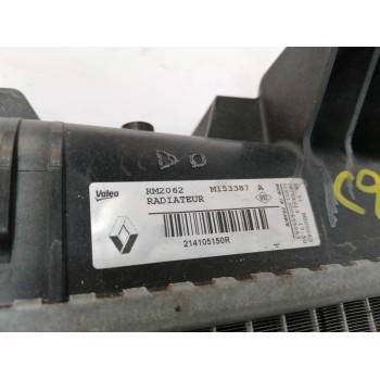 Recambio de radiador agua para renault scenic iii 1.5 dci diesel fap referencia OEM IAM 214105150R M153387A 
