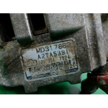 Recambio de alternador para mitsubishi colt (cj0) 1600 glx referencia OEM IAM MD317862 A2TA5391 90A