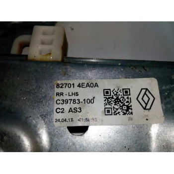 Recambio de elevalunas trasero izquierdo para renault kadjar xmod 4x4 referencia OEM IAM 827014EA0A C17690100 