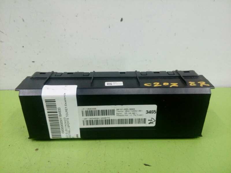 Recambio de modulo electronico para opel astra j sports tourer excellence referencia OEM IAM 13583465 90151663 