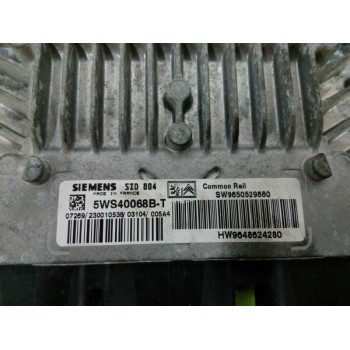 Recambio de centralita motor uce para citroën c3 1.4 hdi sx plus referencia OEM IAM 9650529880 5WS40068BT 