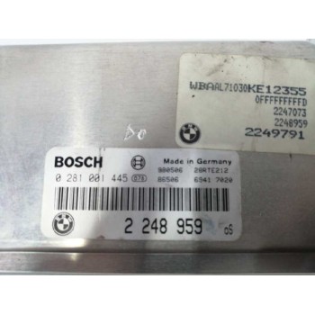Recambio de centralita motor uce para bmw serie 3 berlina (e46) 2.0 16v diesel cat referencia OEM IAM 2248959 0281001445 