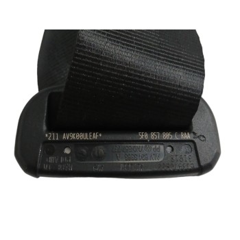 Recambio de cinturon seguridad trasero derecho para seat leon st (5f8) 1.5 16v tsi act referencia OEM IAM 5F0857805C  