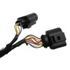Recambio de retrovisor derecho para seat leon st (5f8) 1.5 16v tsi act referencia OEM IAM  2 ENCHUFES + 12CABLES 