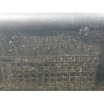 Recambio de puntera paragolpes trasera derecha para honda cr-v 1.6 dtec cat referencia OEM IAM 71502T1GZZ00 71502-T1G-ZZ00 