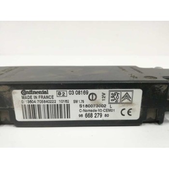 Recambio de modulo electronico para citroën c3 sx referencia OEM IAM 9666827980  