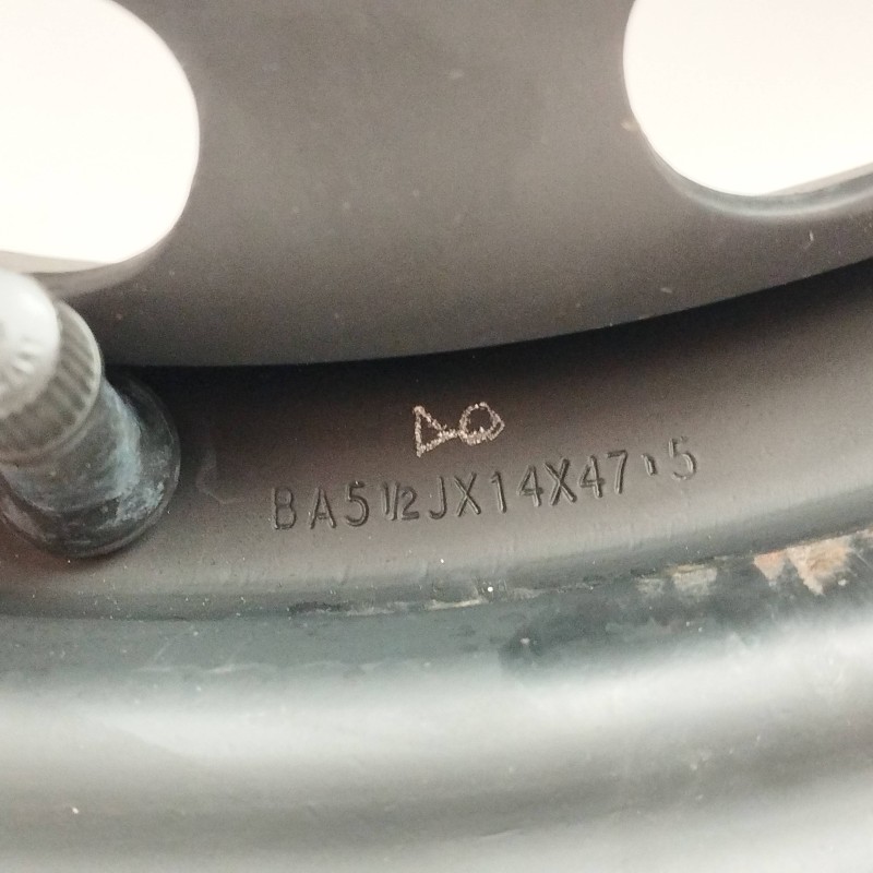 NEUMATICO REPUESTO 5.5JX14X47 5 4H 4X110