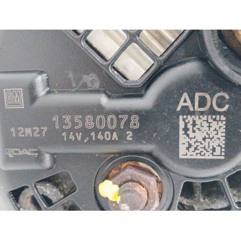 Recambio de alternador para opel antara a (l07) 2.2 cdti referencia OEM IAM 13580078  140A