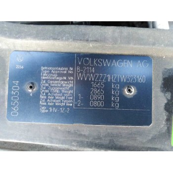 volkswagen vento (1h2) del año 1996