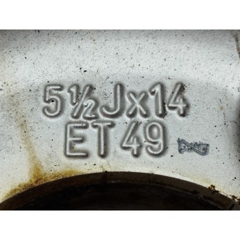 Recambio de llanta para opel astra f berlina 1.8 16v referencia OEM IAM LU 5,5JX14 ET49 90486680