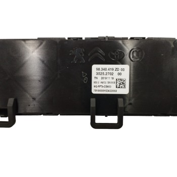 Recambio de mando climatizador para peugeot rifter 1.5 blue-hdi fap referencia OEM IAM 98340419ZD OBSERVAR FOTO 
