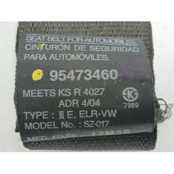 Recambio de cinturon seguridad delantero izquierdo para opel antara a (l07) 2.2 cdti referencia OEM IAM 95473460  