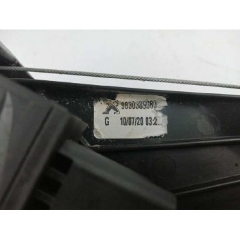 Recambio de elevalunas trasero izquierdo para peugeot 3008 gt line referencia OEM IAM 9830389080 9829482580 