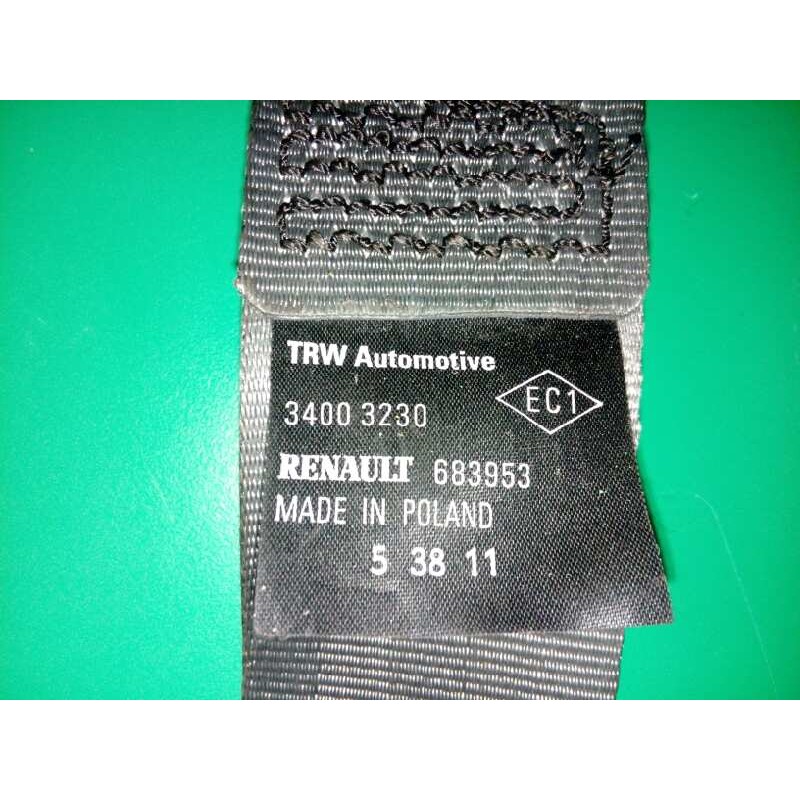 CINTURON SEGURIDAD TRASERO DERECHO 34003230