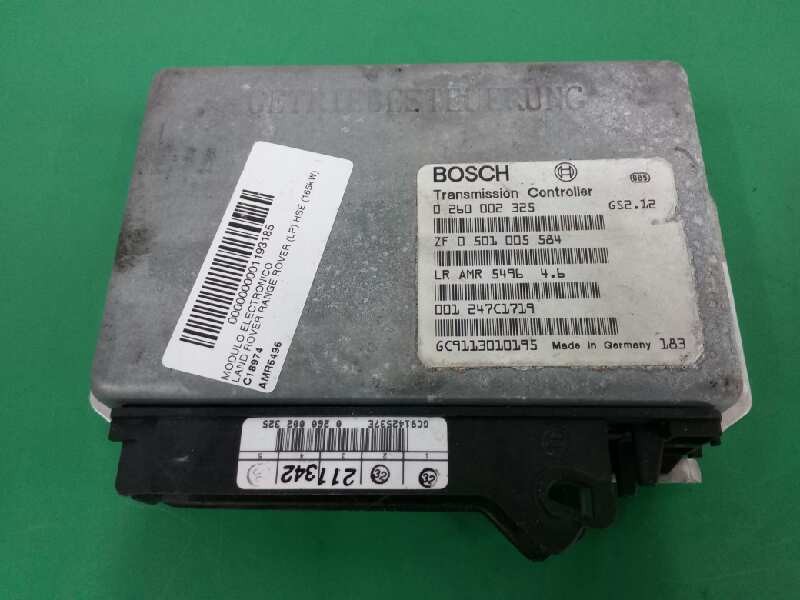 Recambio de modulo electronico para land rover range rover (lp) hse (165kw) referencia OEM IAM AMR5496 0260002325 