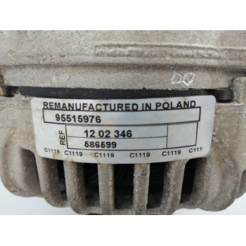Recambio de alternador para opel corsa d opc referencia OEM IAM 95515976 0124425060 C642435R