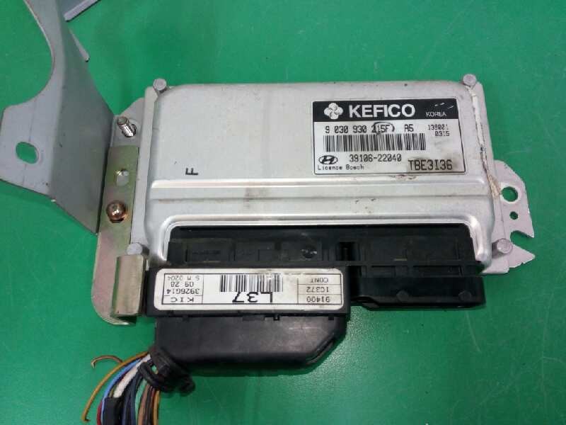 Recambio de centralita motor uce para hyundai getz (tb) 1.3 básico referencia OEM IAM 3910622040 9030930215F  Recambio de centralita motor uce para hyundai getz (tb) 1.3 básico referencia OEM IAM 3910622040 9030930215F