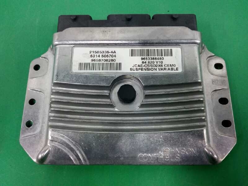 Recambio de centralita suspension para citroën c6 exclusive referencia OEM IAM 9658708280 215853364A 