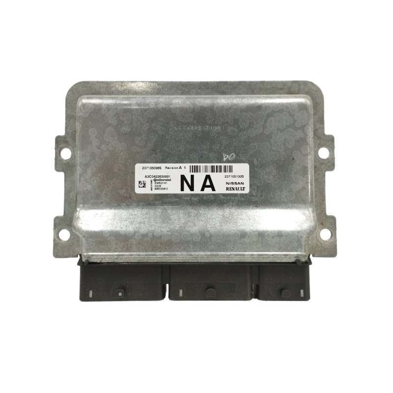 Recambio de centralita motor uce para dacia sandero ii (b8_) 1.0 sce 75 (b8jc, b8jd) referencia OEM IAM 237105100S A3C0422630001