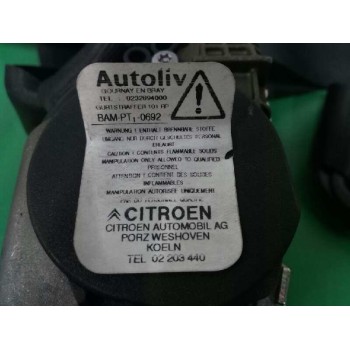 Recambio de cinturon seguridad delantero derecho para citroën c6 exclusive referencia OEM IAM 96500578XX  