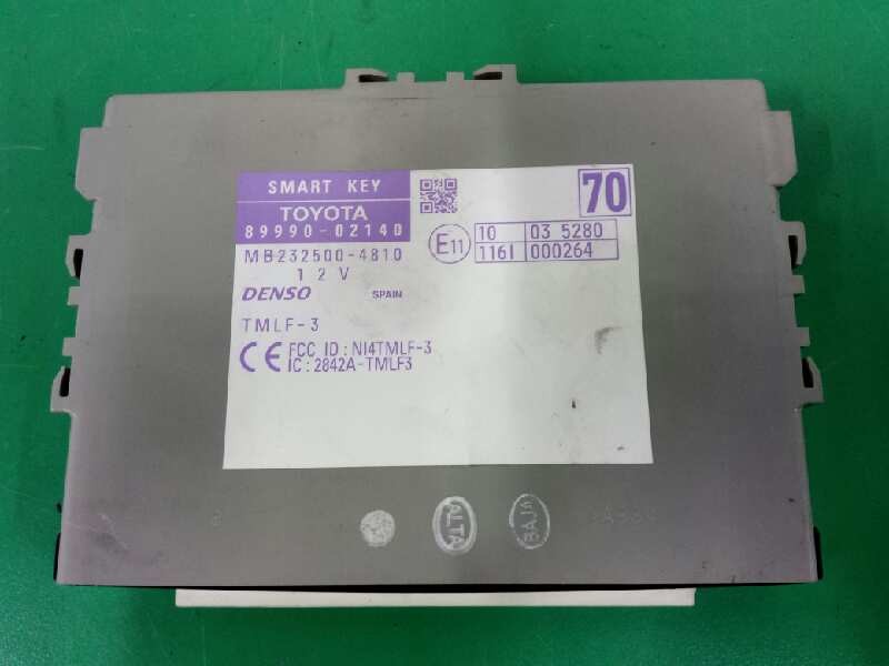 Recambio de modulo electronico para toyota auris hybrid active referencia OEM IAM 8999002140 MB2325004810 Recambio de modulo electronico para toyota auris hybrid active referencia OEM IAM 8999002140 MB2325004810