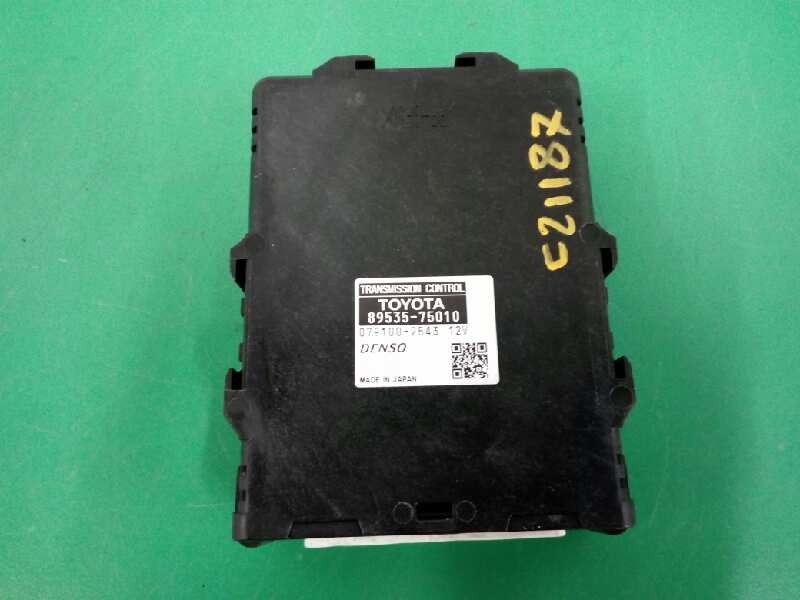 Recambio de centralita cambio automatico para toyota auris hybrid active referencia OEM IAM 8953575010 0791002543 Recambio de centralita cambio automatico para toyota auris hybrid active referencia OEM IAM 8953575010 0791002543