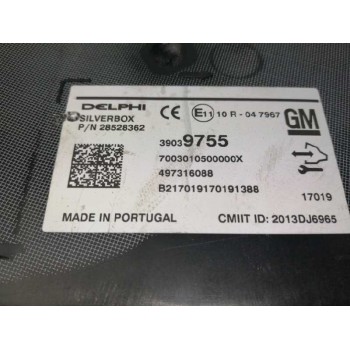 Recambio de sistema audio / radio cd para opel insignia grand sport 1.6 cdti dpf referencia OEM IAM 39039755 28528362 497316088