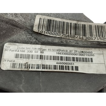 Recambio de diferencial delantero para mercedes-benz gle (w166) 250 d 4-matic (166.004) referencia OEM IAM A1663300200 204012 KM