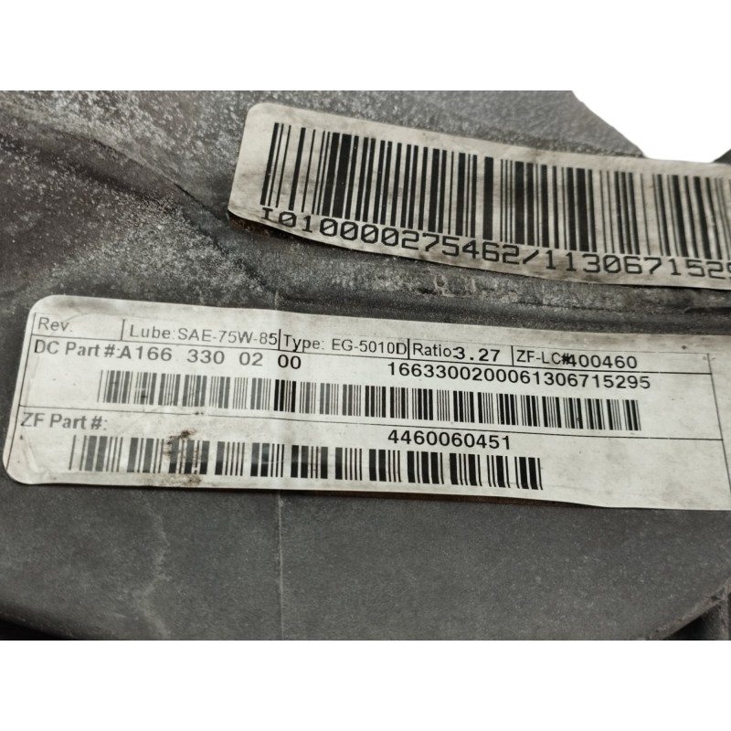 DIFERENCIAL DELANTERO 204012 KM RELACION 3.27