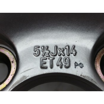 Recambio de llanta para opel astra f berlina 1.8 16v referencia OEM IAM LU 5,5JX14 ET49 90486680