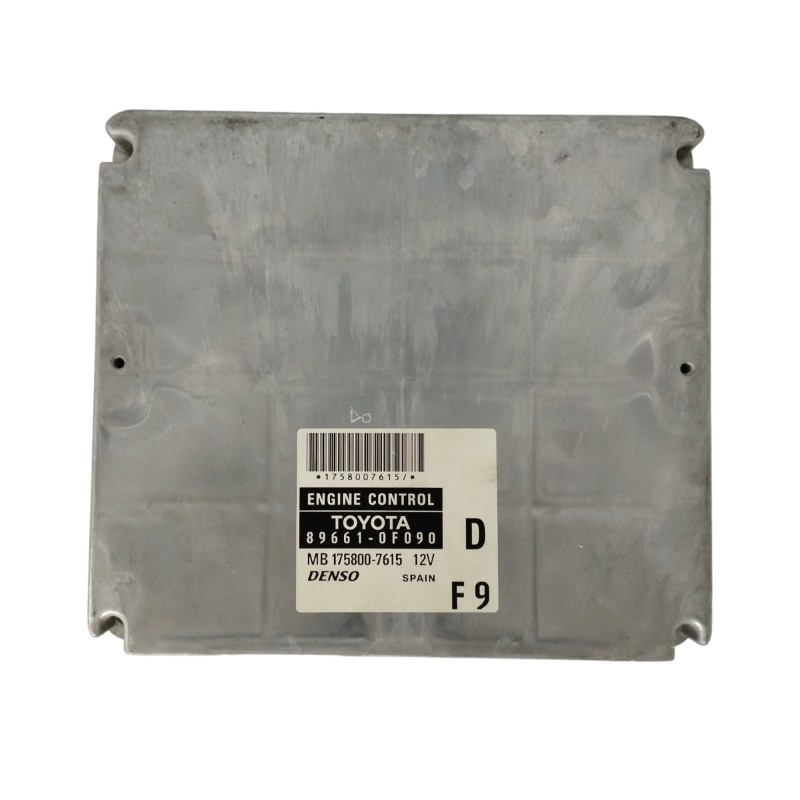 Recambio de centralita motor uce para toyota corolla verso (r1) 2.2 d-cat referencia OEM IAM 896610F090 1758007615 