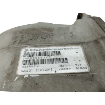 Recambio de diferencial trasero para mercedes-benz gle (w166) 250 d 4-matic (166.004) referencia OEM IAM 1663504214 204012 KM RE