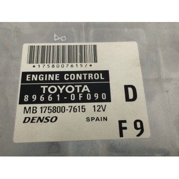 Recambio de centralita motor uce para toyota corolla verso (r1) 2.2 d-cat referencia OEM IAM 896610F090 1758007615 