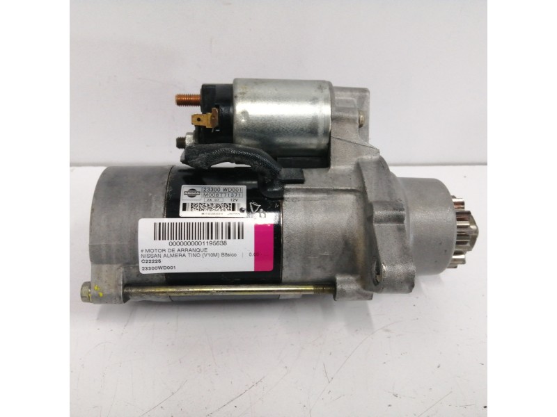 Recambio de motor arranque para nissan almera tino (v10m) básico referencia OEM IAM   