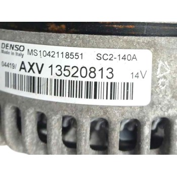 Recambio de alternador para opel astra k sports tourer 1.6 cdti dpf referencia OEM IAM 13520813 140A MS1042118551