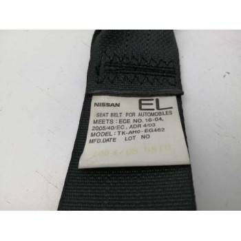 Recambio de cinturon seguridad trasero izquierdo para nissan x-trail (t31) xe referencia OEM IAM TKAH0EG462  